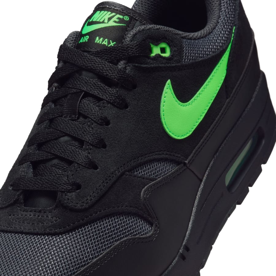 Image number 4 for Nike Air Max 1 Essential Trainers Black