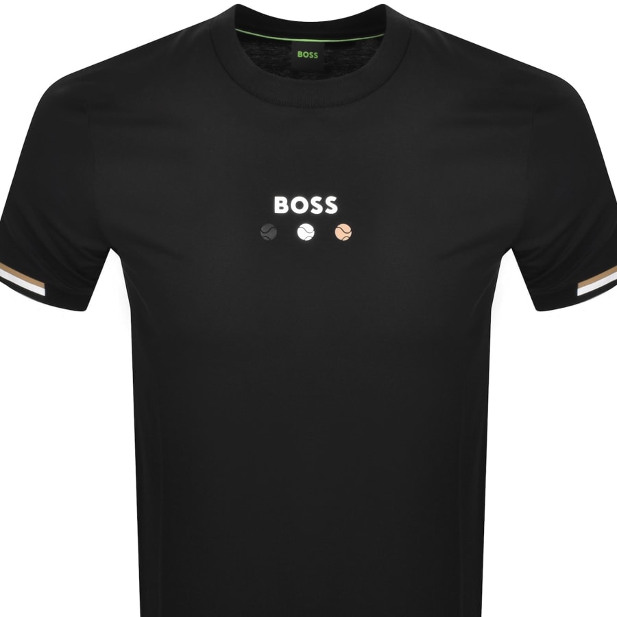 Image number 2 for BOSS Open 25 T Shirt Black