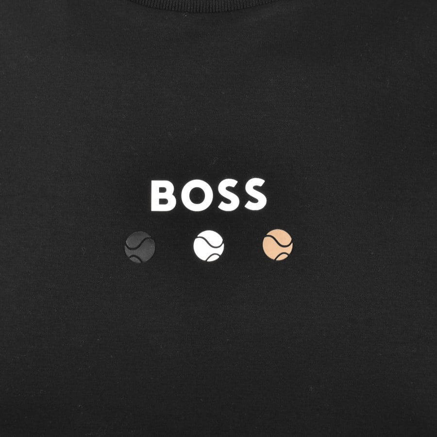 Image number 3 for BOSS Open 25 T Shirt Black