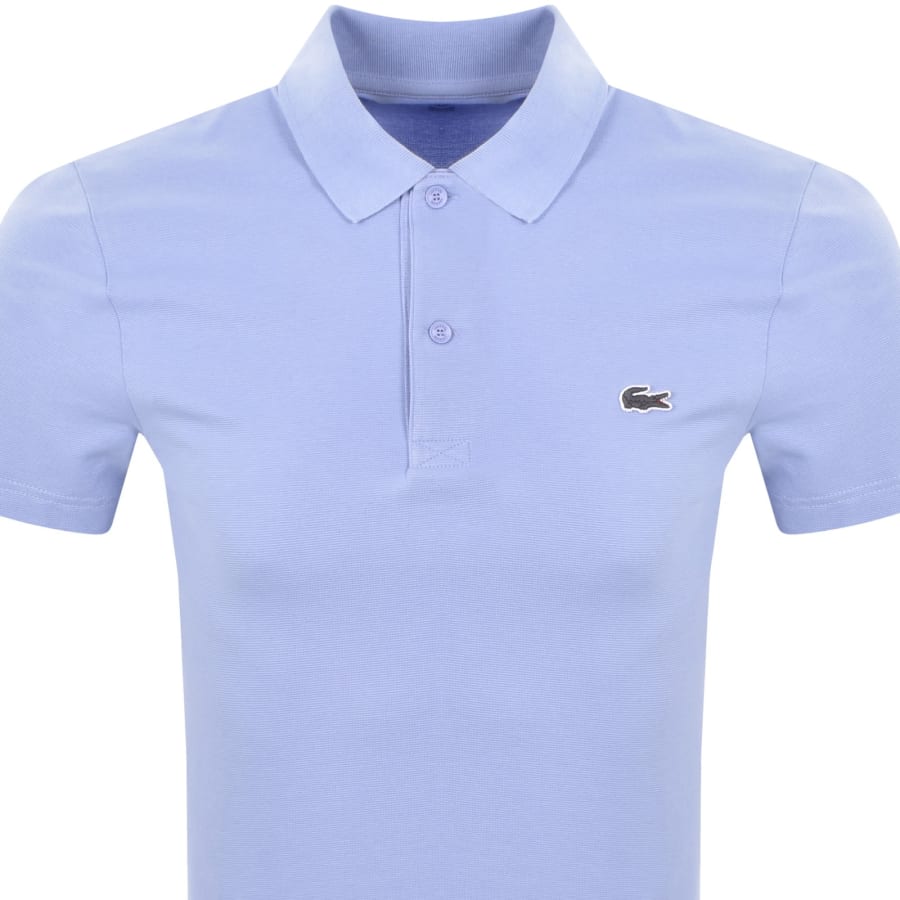 Image number 2 for Lacoste Core Essentials Polo Light Blue