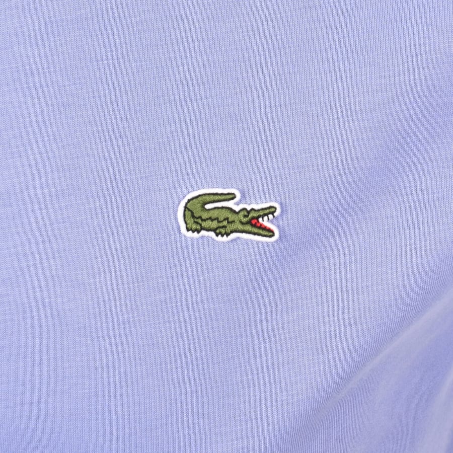 Image number 3 for Lacoste Core Logo T Shirt Delphinium Blue