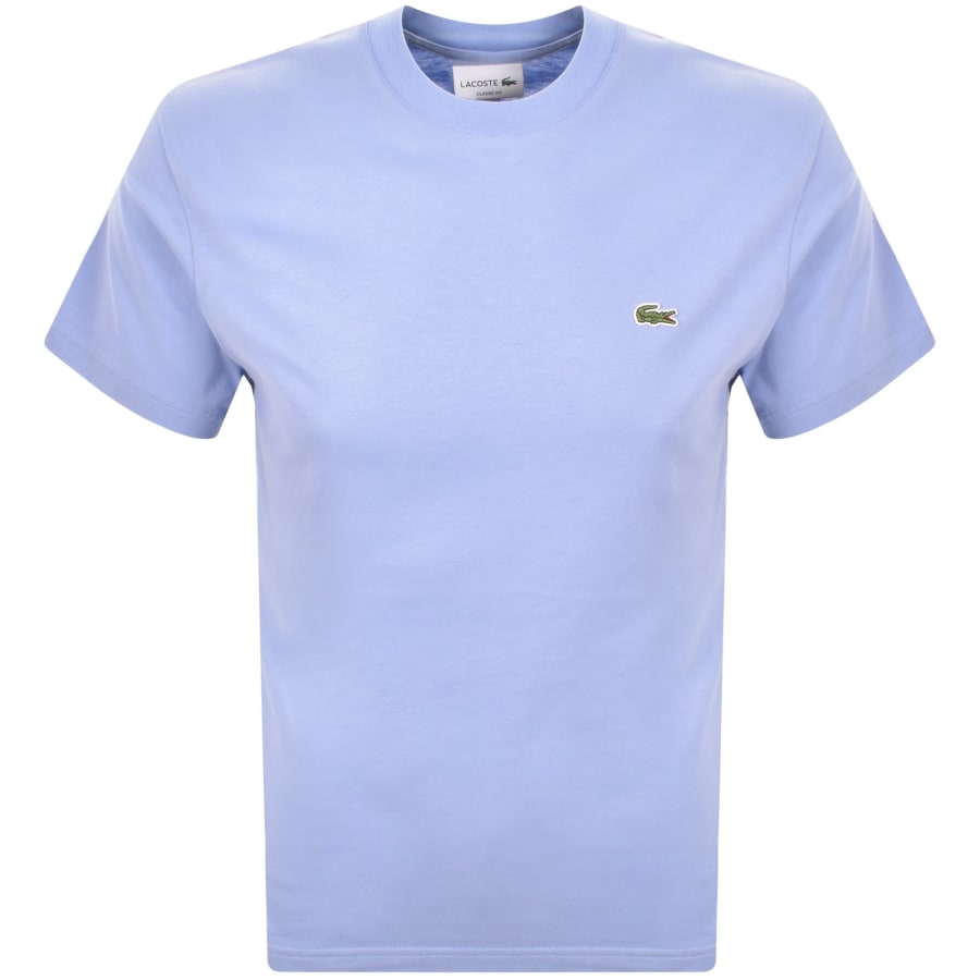 Image number 1 for Lacoste Core Logo T Shirt Delphinium Blue