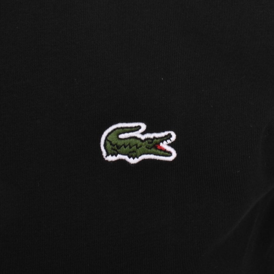 Image number 3 for Lacoste Crew Neck T Shirt Black