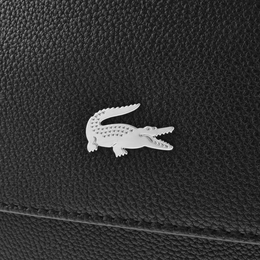 Image number 3 for Lacoste Logo Backpack Black