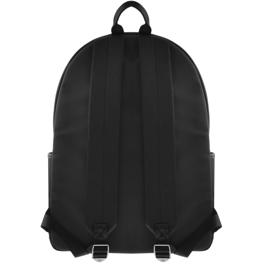 Image number 2 for Lacoste Logo Backpack Black