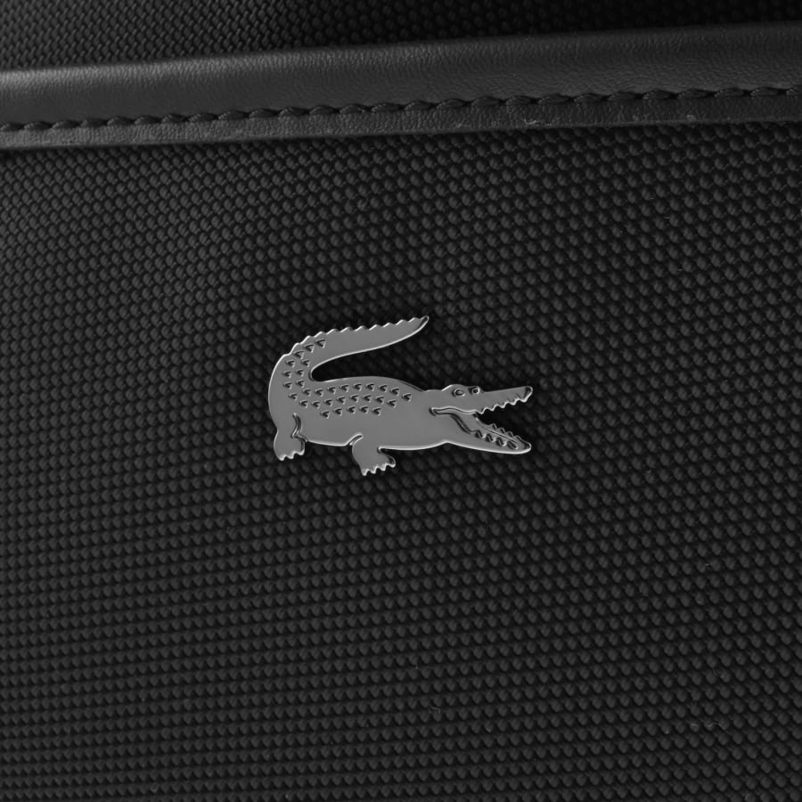Image number 3 for Lacoste Logo Backpack Black