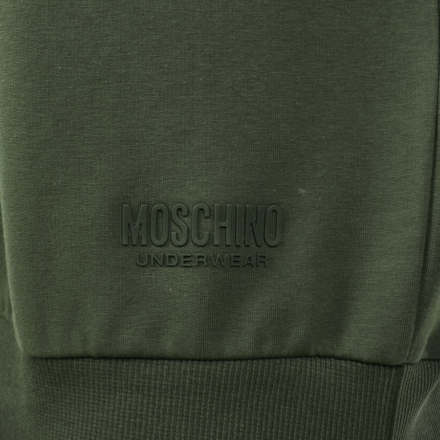 Image number 4 for Moschino Tape Logo Sweatshirt Green