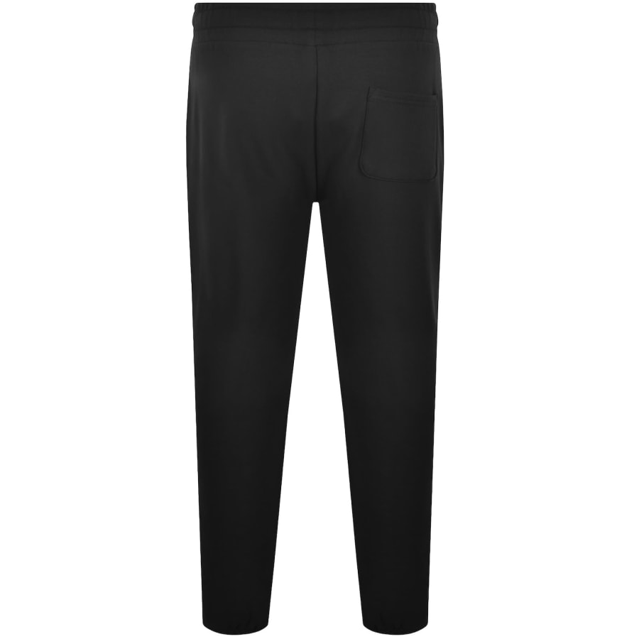 Image number 3 for Moschino Tape Logo Jogging Bottoms Black