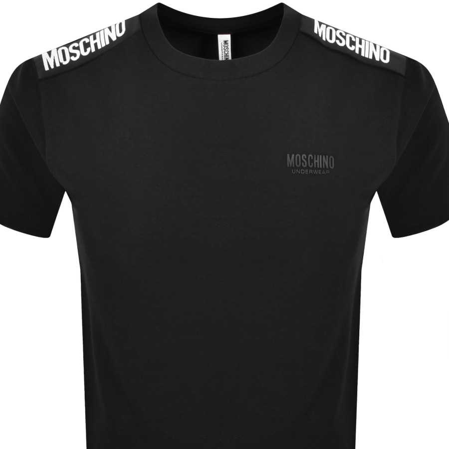 Image number 3 for Moschino 2 Pack T Shirt Black