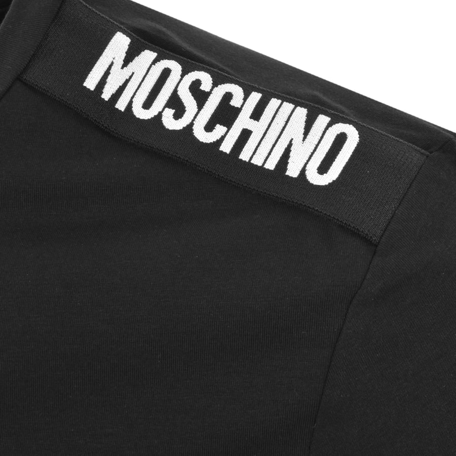 Image number 5 for Moschino 2 Pack T Shirt Black