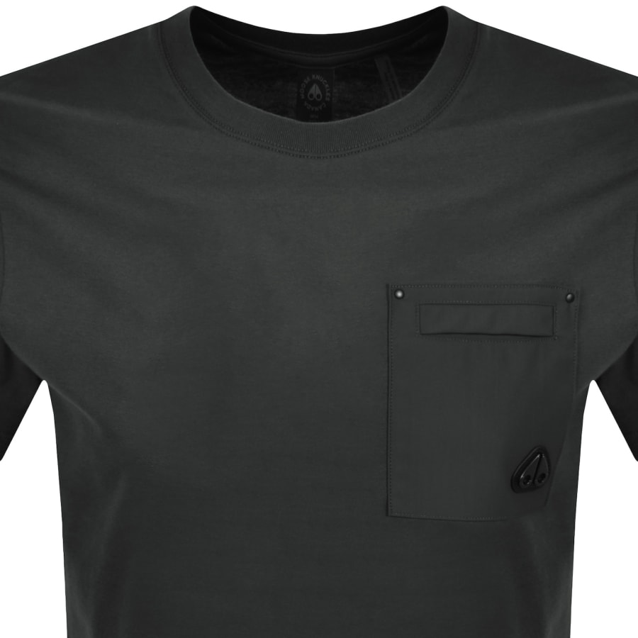 Image number 2 for Moose Knuckles Dalon T Shirt Grey