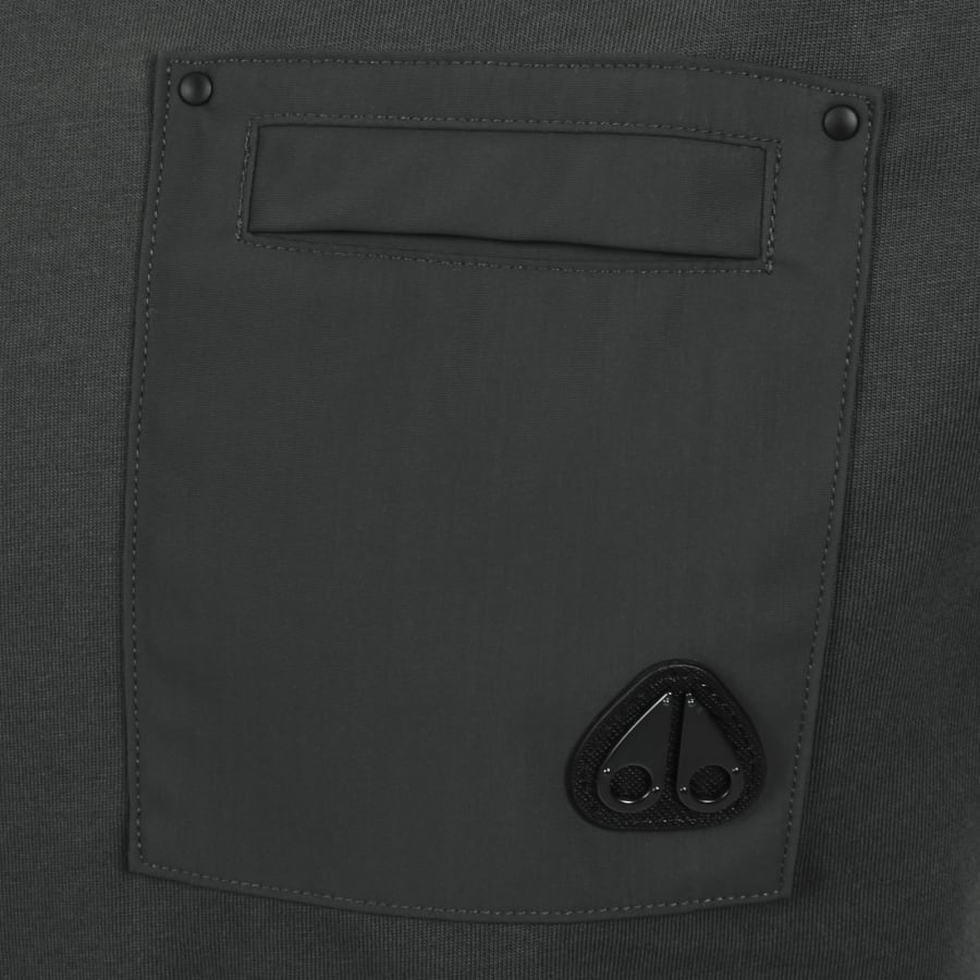 Image number 3 for Moose Knuckles Dalon T Shirt Grey