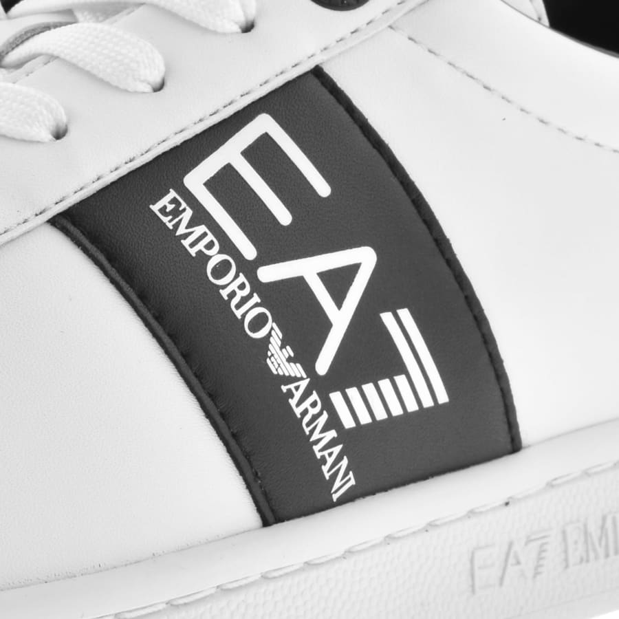 Image number 4 for EA7 Emporio Armani Logo Trainers  White
