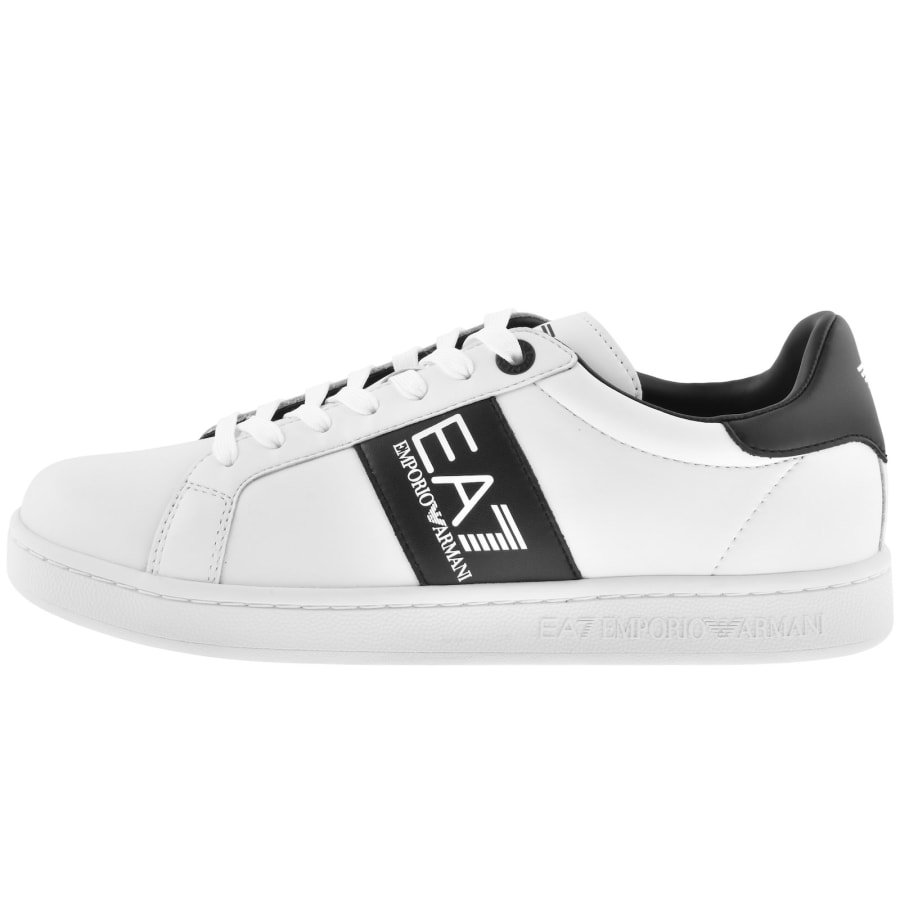 Image number 1 for EA7 Emporio Armani Logo Trainers  White
