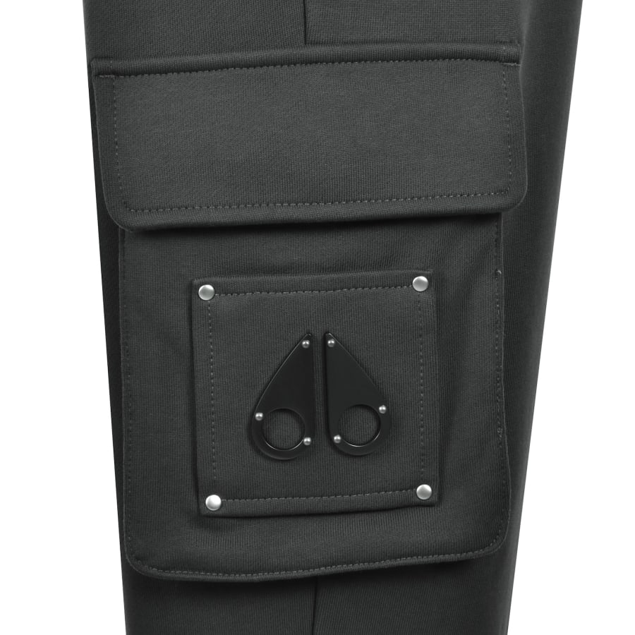 Image number 4 for Moose Knuckles Hartsfield Cargo Joggers Grey