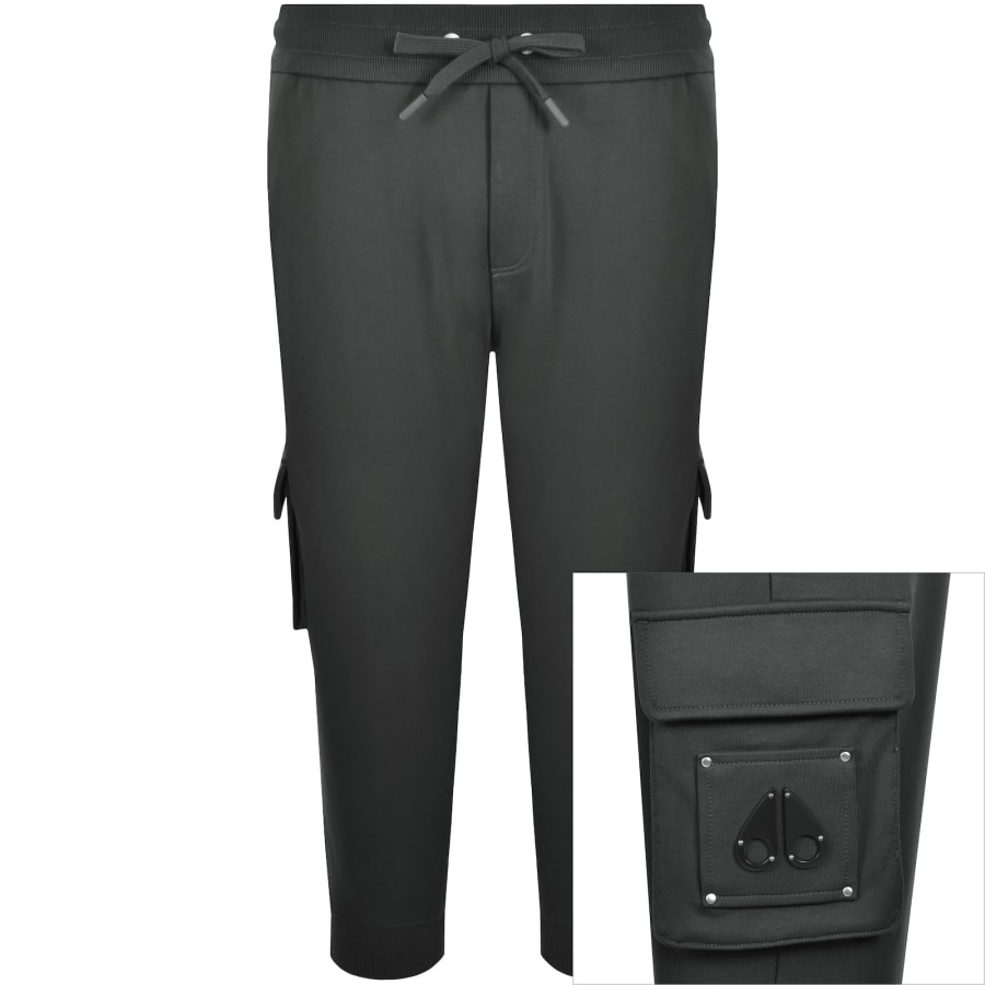 Image number 1 for Moose Knuckles Hartsfield Cargo Joggers Grey