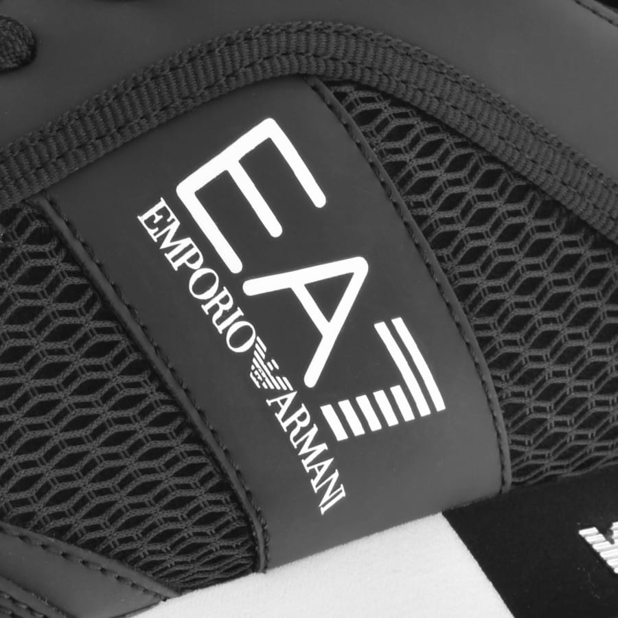 Image number 4 for EA7 Emporio Armani Logo Trainers Black