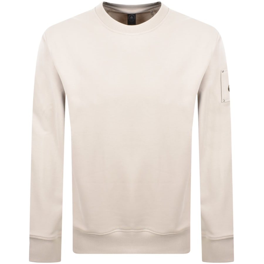 Image number 2 for Moose Knuckles Hartsfield Sweatshirt Beige