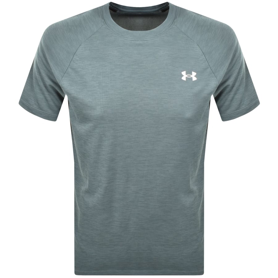 Image number 1 for Under Armour Tech Textured T Shirt Blue