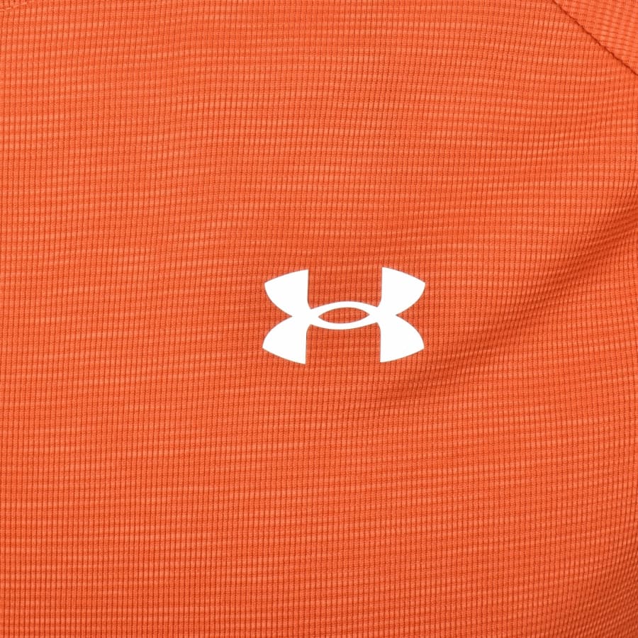Image number 3 for Under Armour Tech Textured T Shirt Orange