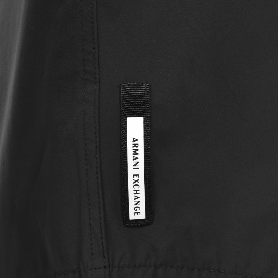 Image number 3 for Armani Exchange Short Sleeve Shirt Black