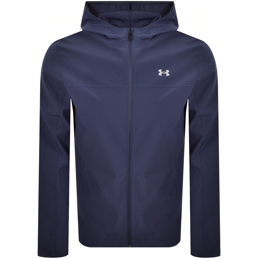 Image number 2 for Under Armour Velociti Pro Storm Jacket Navy