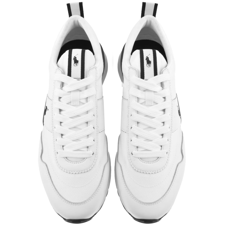 Image number 3 for Ralph Lauren Train 89 Trainers White