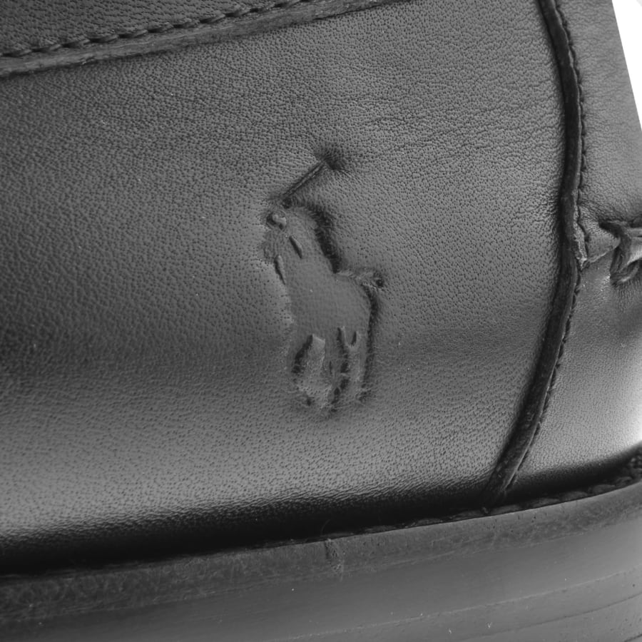 Image number 4 for Ralph Lauren Alston Penny Loafers Black