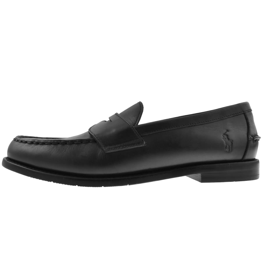 Image number 1 for Ralph Lauren Alston Penny Loafers Black