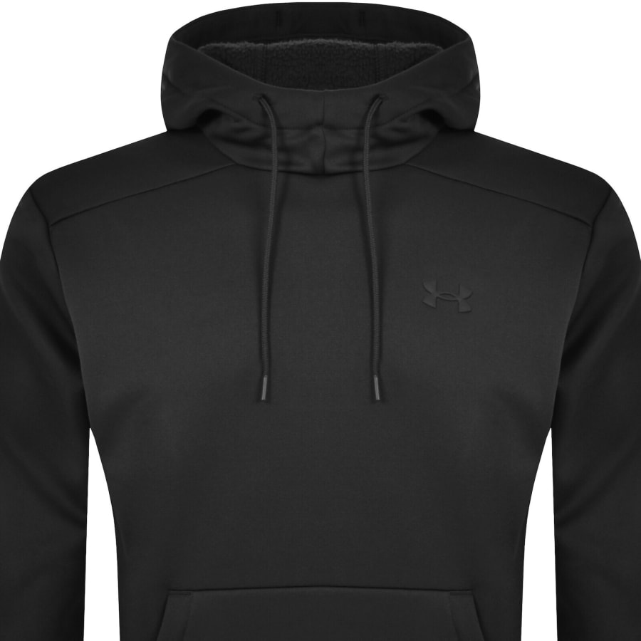 Image number 2 for Under Armour Fleece Hoodie Black