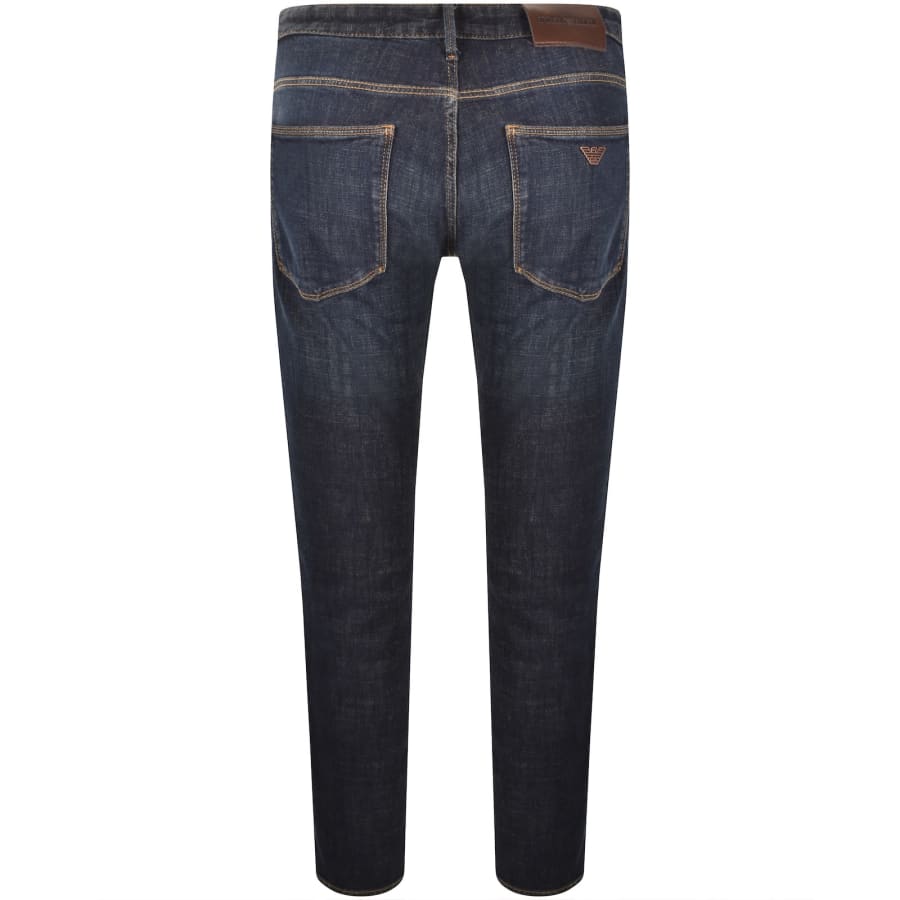 Image number 3 for Emporio Armani J06 Slim Fit Jeans Blue