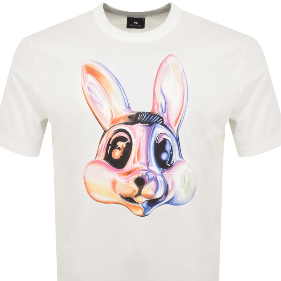 Image number 2 for Paul Smith Rabbit Logo T Shirt White