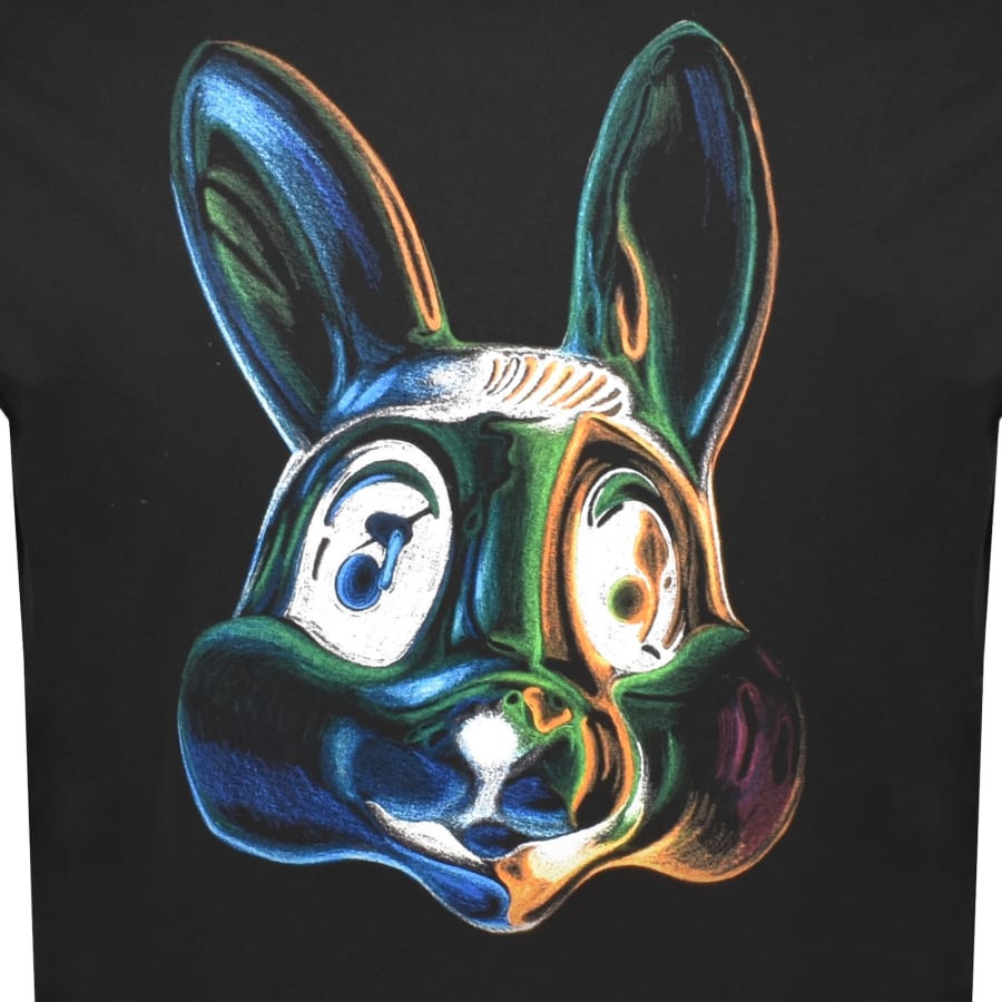 Image number 3 for Paul Smith Rabbit Logo T Shirt Black