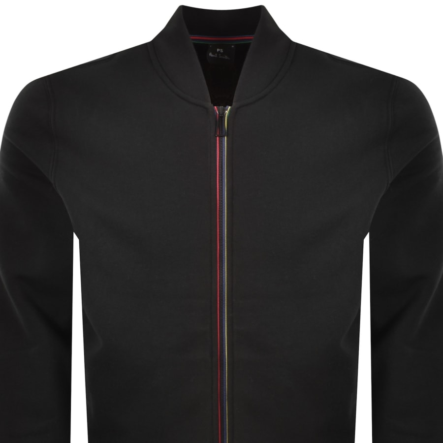 Image number 2 for Paul Smith Full Zip Sweatshirt Black