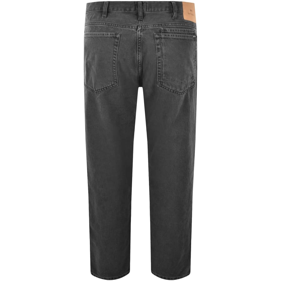 Image number 3 for Paul Smith Relaxed Taper Jeans Mid Wash Grey
