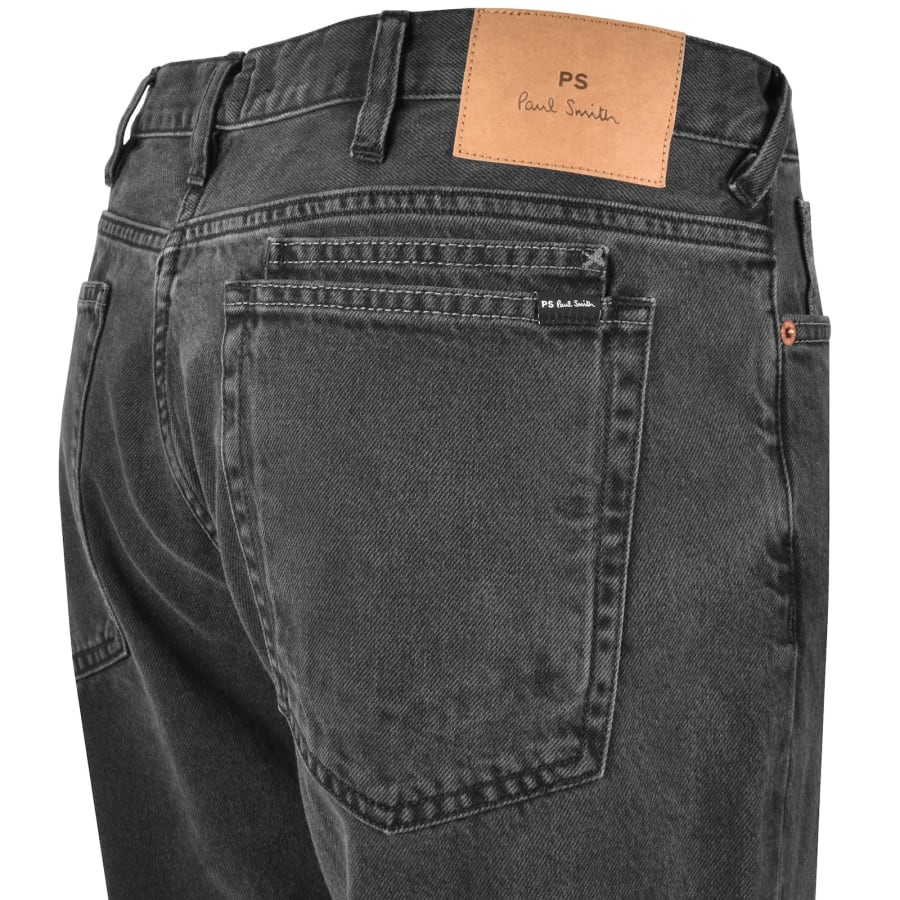 Image number 4 for Paul Smith Relaxed Taper Jeans Mid Wash Grey