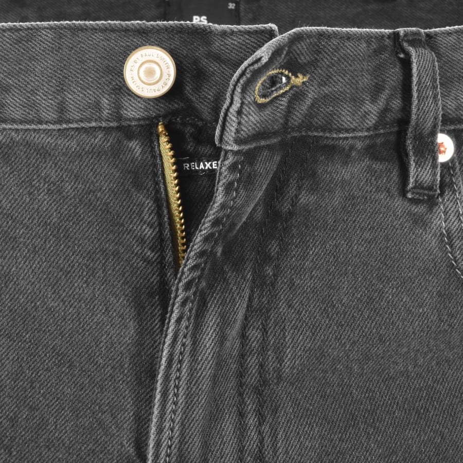Image number 5 for Paul Smith Relaxed Taper Jeans Mid Wash Grey