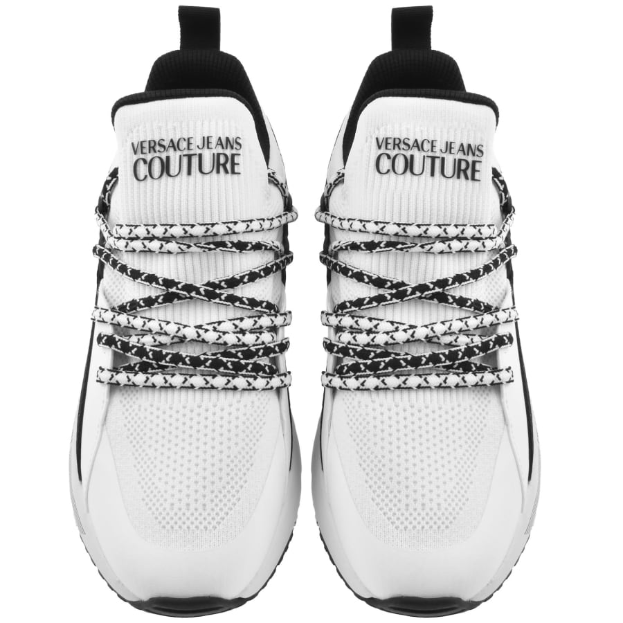 Image number 3 for Versace Jeans Dynamic SA3 Trainers White