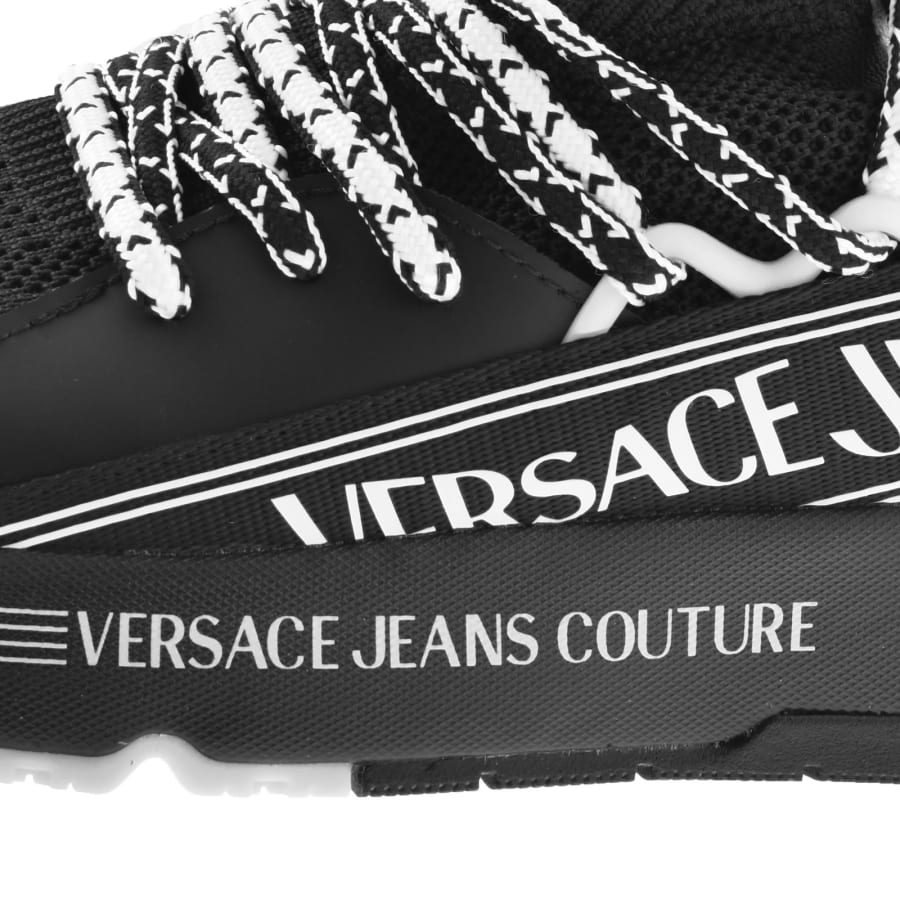 Image number 4 for Versace Jeans Dynamic SA3 Trainers Black