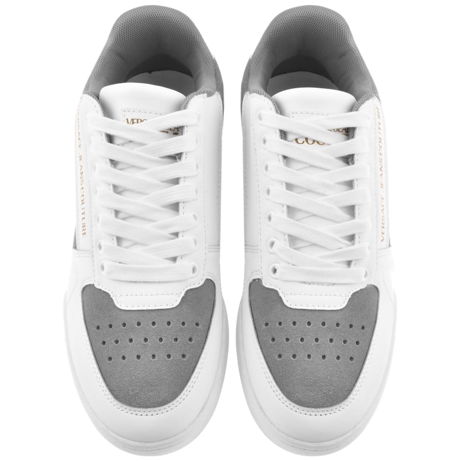 Image number 3 for Versace Jeans Couture Fondo Brooklyn Trainers Grey