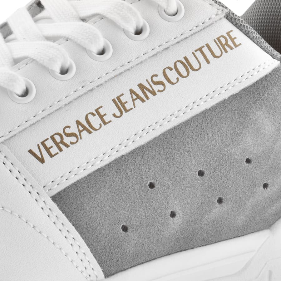 Image number 4 for Versace Jeans Couture Fondo Brooklyn Trainers Grey
