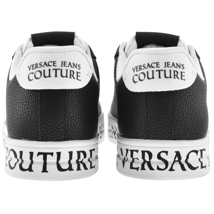 Image number 2 for Versace Jeans Couture Court Trainers Black