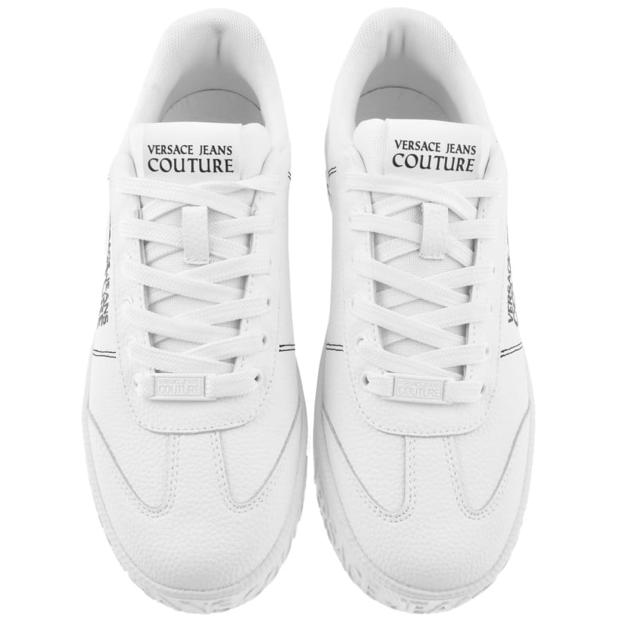 Image number 3 for Versace Jeans Couture Court Trainers White