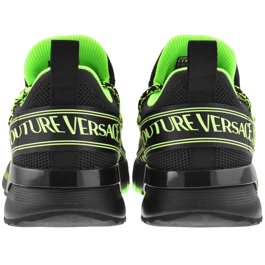 Image number 2 for Versace Jeans Dynamic SA3 Trainers Black