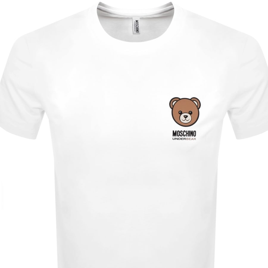 Image number 2 for Moschino Logo T Shirt White