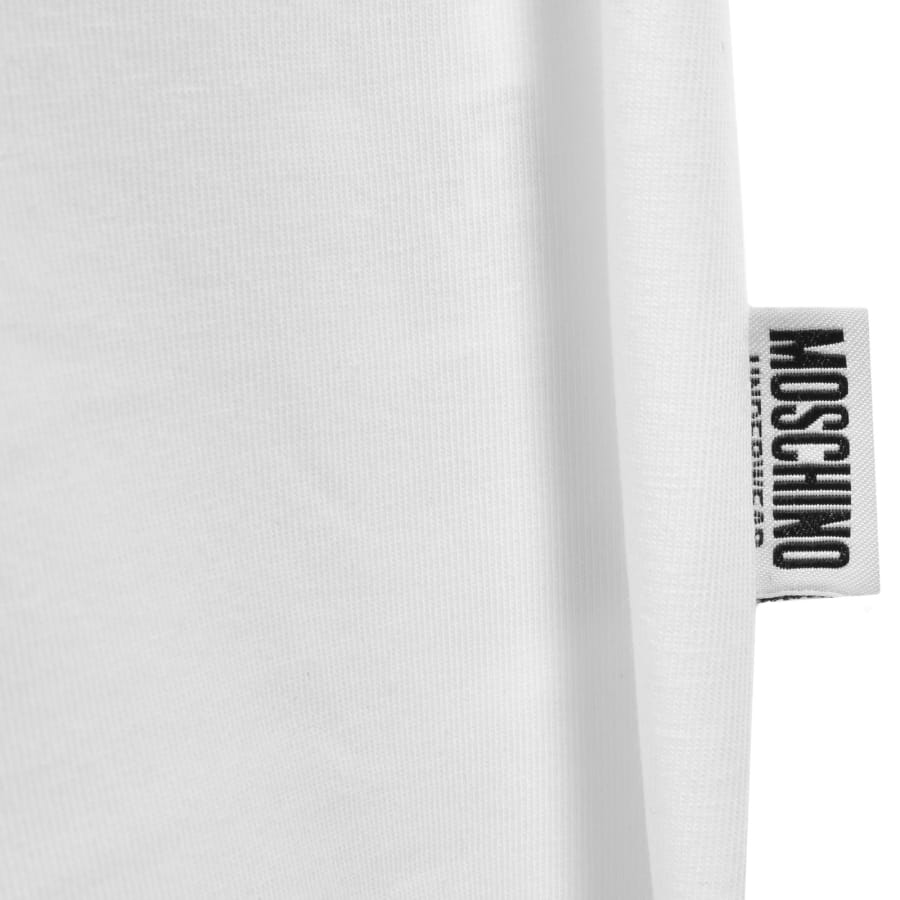 Image number 4 for Moschino Logo T Shirt White