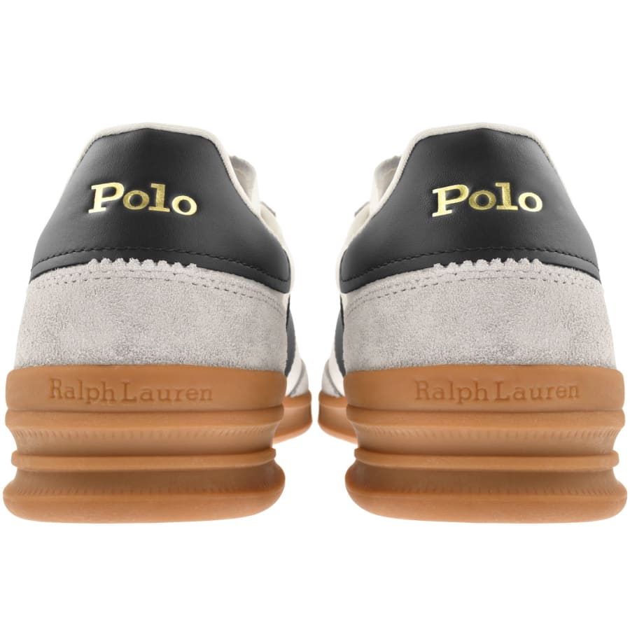 Image number 2 for Ralph Lauren Heritage Aera Trainers White