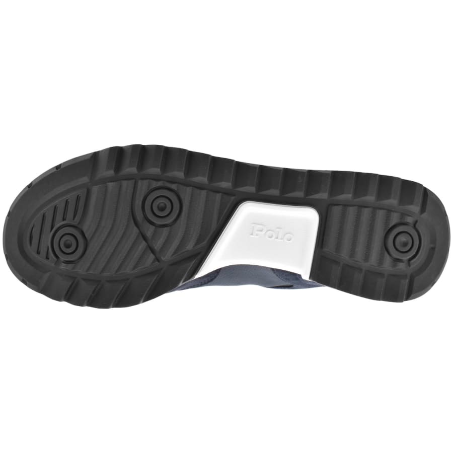 Image number 5 for Ralph Lauren Varick Trainers Navy