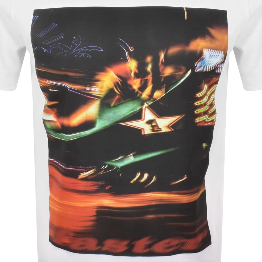 Image number 3 for Paul Smith Casual Fit Print T Shirt White