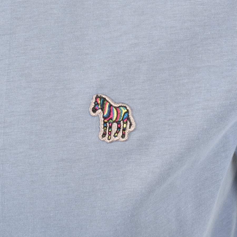 Image number 3 for Paul Smith Zebra Logo T Shirt Blue